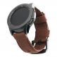 Urban Armor Gear Leather Strap - кожена (естествена кожа) каишка за Samsung Galaxy Watch 42мм (кафяв) 4