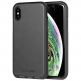 Tech21 Evo Luxe Kenley Case - хибриден кожен кейс с висока защита за iPhone XS, iPhone X (черен) 4