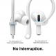 Elago AirPods Pro EarHooks - силиконови кукички за Apple AirPods Pro (бял) 4