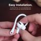 Elago AirPods Pro EarHooks - силиконови кукички за Apple AirPods Pro (бял) 5