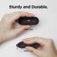 Elago Airpods Pro Liquid Hybrid Hang Case - твърд силиконов кейс с карабинер за Apple Airpods Pro (черен) 3