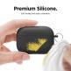 Elago Airpods Pro Liquid Hybrid Hang Case - твърд силиконов кейс с карабинер за Apple Airpods Pro (черен) 4