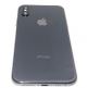 Apple iPhone XS Backcover Full Assembly - оригинален резервен заден капак заедно с Lightning порт, безжично зареждане и бутони (тъмносив) 3