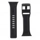 Urban Armor Gear Scout Strap - изключително здрава силиконова каишка за Apple Watch 42мм, 44мм (черен) 4