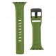 Urban Armor Gear Scout Strap - изключително здрава силиконова каишка за Apple Watch 42мм, 44мм (зелен) 4