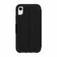 Griffin Survivor Strong Wallet - удароустойчив хибриден кожен калъф с отделение за карти за iPhone XR (черен) 1