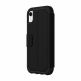 Griffin Survivor Strong Wallet - удароустойчив хибриден кожен калъф с отделение за карти за iPhone XR (черен) 2