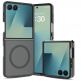 Хибриден удароустойчив кейс с MagSafe за Samsung Galaxy Z Flip8 - Tech-Protect MagMat MagSafe Case (черен-мат)