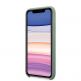 Guess Hard Silicone Case - силиконов (TPU) калъф за iPhone 11 (зелен) 3