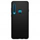 Spigen Liquid Air Case - тънък силиконов (TPU) калъф за Samsung Galaxy A9 (2018) (черен-мат)  2