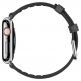 Spigen Retro Fit Band - кожена каишка за Apple Watch 42mm, 44mm (черен) 2