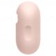 Spigen Airpods Pro Silicone Fit Case - силиконов калъф с карабинер за Apple Airpods Pro (розов) 4