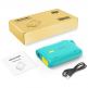 TeckNet EBT01153LA01 Rainproof Power Bank 10050mAh - външна батерия с USB-C и USB-A изходи и фенерче за смартфони и таблети (син) 6