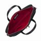 Knomo Hanover Slim Breifcase - луксозна чанта за преносими компютри до 15 инча (черен-златист) 2