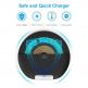 TeckNet EWC01020BA01 Wireless Charger - поставка (пад) за безжично зареждане с технология за бързо зареждане (10W) за Qi съвместими устройства (черен) 6
