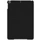 Macally Stand Pen Case - полиуретанов калъф и поставка с отделение за Apple Pencil за iPad 7 (2019) (черен) 1
