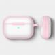 Spigen Ciel Color Fit Case - хибриден удароустойчив кейс с карабинер за Apple Airpods Pro (розов) 1