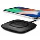 Spigen Ultra Slim F301W Wireless Charging Pad 2A - поставка (пад) за безжично зареждане за QI съвместими смартфони (черен) 2