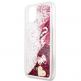 Guess Glitter Hard Case - дизайнерски кейс с висока защита за iPhone 11 Pro Max (червен) 2