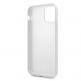 Guess Marble Hard Case - дизайнерски кейс с висока защита за iPhone 11 (бял) 3