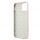 Guess 4G Tone on Tone Silicone Hard Case - силиконов (TPU) калъф за iPhone 11 Pro (розов) 3