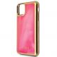 Guess Glow Sand Hard Case - дизайнерски кейс с висока защита за iPhone 11 Pro (розов) 2