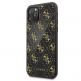 Guess 4G Double Layer Glitter Case - дизайнерски кейс с висока защита за iPhone 11 Pro (черен) 1