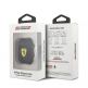Ferrari Airpods Silicone Case - силиконов калъф с карабинер за Apple Airpods и Apple Airpods 2 (черен) 1