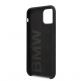 BMW Signature Silicone Hard Case - твърд силиконов кейс за iPhone 11 Pro Max (черен) 5