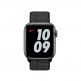 Apple Watch Nike Band Sport Loop - оригинална текстилна каишка за Apple Watch 42мм, 44мм (черен) (bulk) 5