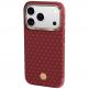 Удароустойчив кевларен кейс с MagSafe за iPhone 18 Pro, iPhone 17 Pro - Benks Magnetic ArmorGrid Kevlar Case Metal Frame Case 600D (червен) 2