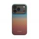  Кевларен кейс с MagSafe за iPhone 18 Pro, iPhone 17 Pro - Pitaka Edge Ultra-Slim Sunset 2.0 California Dream Aramid Fiber Case 3