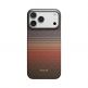  Кевларен кейс с MagSafe за iPhone 18 Pro Max, iPhone 17 Pro Max - Pitaka Edge Ultra-Slim Sunset Moonrise Aramid Fiber Case 2