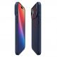 Удароустойчив силиконов (TPU) калъф за iPhone 18 Pro, iPhone 17 Pro  - Spigen Liquid Air Case (тъмносин) 6