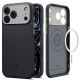 Силиконов (TPU) калъф с висока степен на защита с MagSafe за iPhone 18 Pro, iPhone 17 Pro - Spigen Nano Pop MagSafe Case (черен) 1