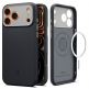 Силиконов (TPU) калъф с висока степен на защита с MagSafe за iPhone 18 Pro, iPhone 17 Pro - Spigen Nano Pop MagSafe Case (черен) 3