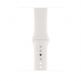 Apple Sport Band M/L - оригинална силиконова каишка за Apple Watch 38мм, 40мм (бял) (bulk) 2