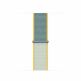 Apple Sunshine Sport Loop - оригинална текстилна каишка за Apple Watch 38мм, 40мм (зелен-жълт) 1