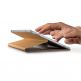 TwelveSouth SurfacePad - дизайнерски луксозен кожен калъф с поставка за iPro 12.9, iPad Pro 12.9 (2017) (кафяв) 1