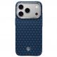 Удароустойчив кевларен кейс с MagSafe за iPhone 18 Pro Max, iPhone 17 Pro Max - Benks Magnetic Armor Grid Edge X9 Kevlar Metal Frame Case (blue)