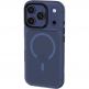 Хибриден с удароустойчив кейс с MagSafe за iPhone 18 Pro Max, iPhone 17 Pro Max - Benks Magnetic Lucid Armor Camera Control Button Case (blue) 2