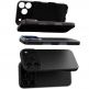Кевларен кейс с MagSafe за iPhone 18 Pro - AmazingThing Titan Max Aramid Fiber with Camera Cover MagSafe Case (черен) 6