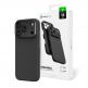 Кевларен кейс с MagSafe за iPhone 18 Pro - AmazingThing Titan Max Aramid Fiber with Camera Cover MagSafe Case (черен) 8