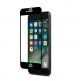 Moshi IonGlass - стъклено защитно покритие за целия дисплей на iPhone SE (2020), iPhone 8, iPhone 7, iPhone 6S, iPhone 6 (прозрачен-черен) 1