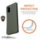 Urban Armor Gear Biodegradeable Outback Case - удароустойчив рециклируем кейс за Samsung Galaxy S20 Plus (зелен) 5