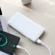 Hoco J48 Nimble Power Bank 10000mAh - външна батерия с 2 USB изхода за зареждане на мобилни устройства (бял) 3