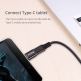 Baseus microUSB Female To USB-C Male Adapter - адаптер от microUSB женско към USB-C мъжко за мобилни устройства с USB-C порт 2