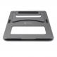 4smarts Aluminum Stand - преносима алуминиева поставка за MacBook и лаптопи (тъмносив) 1