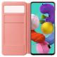 Samsung Galaxy S-View Wallet Cover EF-EA515PW - оригинален калъф през който виждате информация от дисплея за Samsung Galaxy A51 (бял) 2