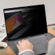 Moshi Umbra Privacy Screen Protector - защитно покритие с определен ъгъл на виждане за дисплея на MacBook Pro 16 Touch Bar (2019) (черен-прозрачен) 4